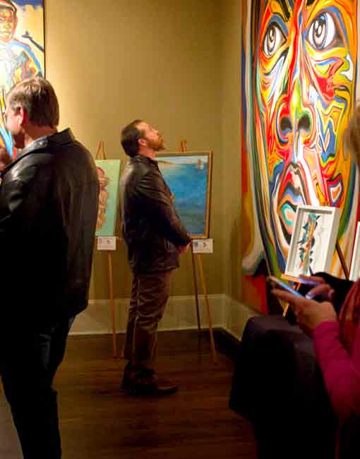 Corey Barksdale museum exhibition of African American art