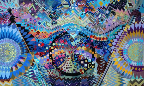 Jam Packed Jelly Tight (for Jamila) by Jeff Donaldson, AfriCOBRA founder