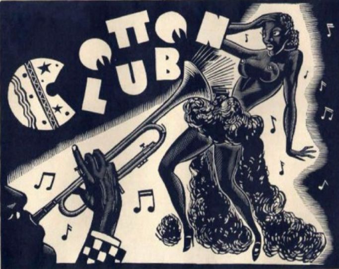 Harlem Renaissance era concert illustration