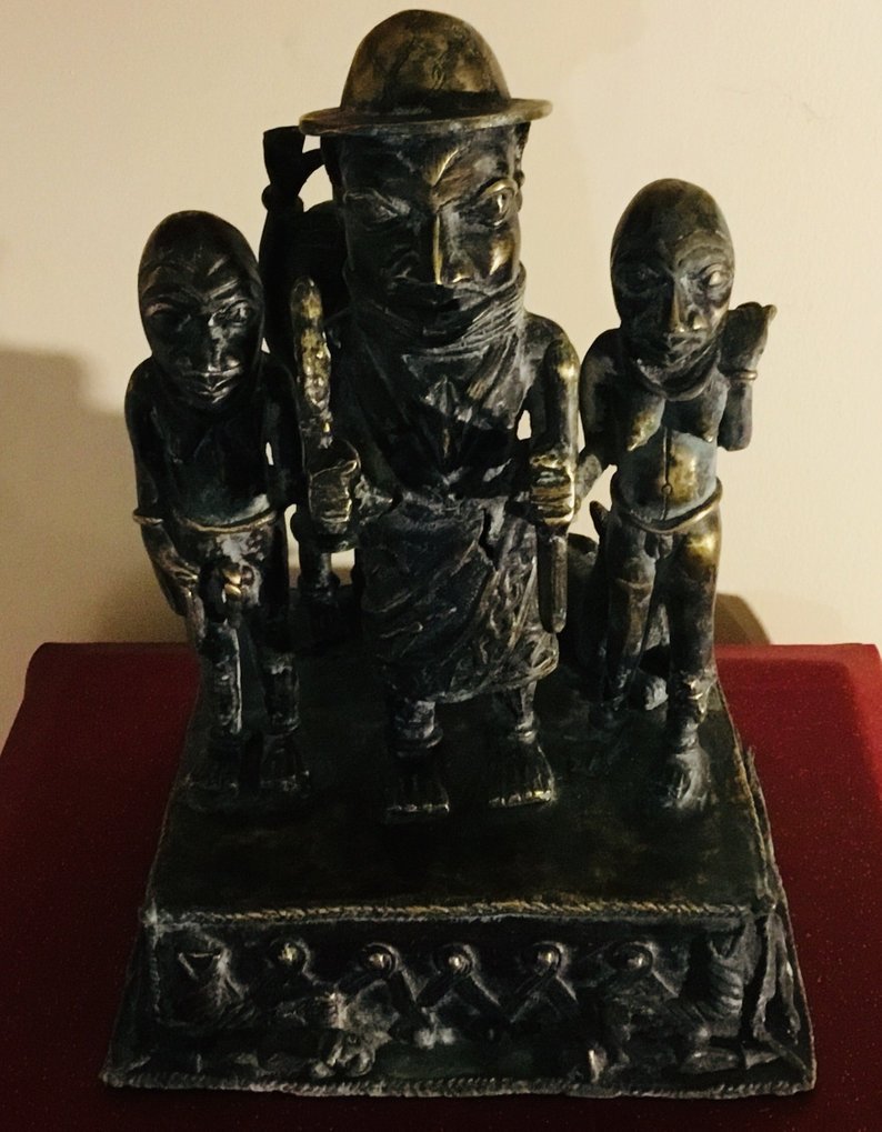 African family figure sculpture