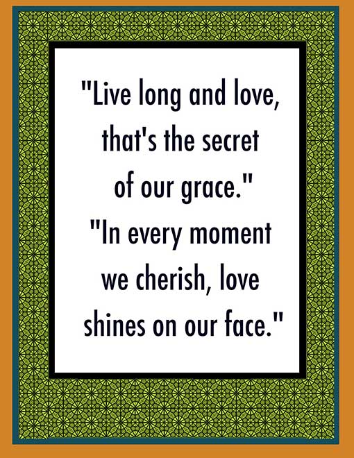 Live Long Love — Affirmations children's book illustration