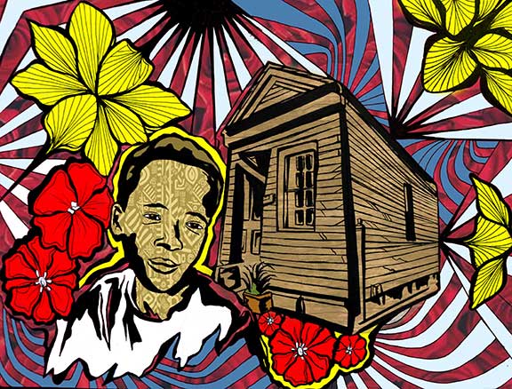 Love on the Bayou, a children's book illustrated by Corey Barksdale