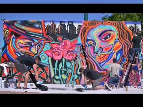 Mural Wall Art artwork by Corey Barksdale