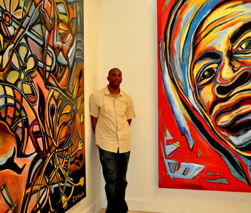 African American Art Gallery painting by Corey Barksdale, Atlanta Fine Art Gallery
