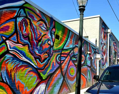 Mural Wall Art artwork by Corey Barksdale