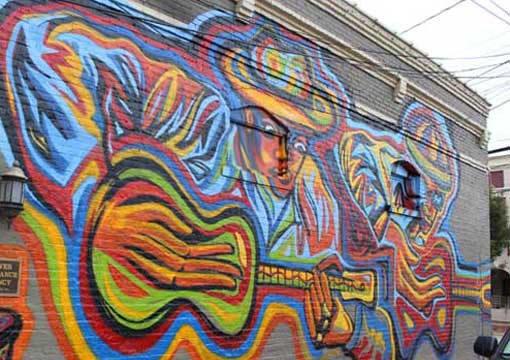 American mural artwork